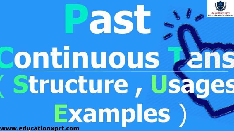 Past Continuous Tense Structure And Examples